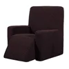 Stolskydd Vattentät elastisk vilstol täcker all-inclusive massage soffa soffa för wingback djupt kaffe