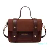 Fashion Msenger Hit Color Single Shoulder Handbag Small Square Bag