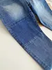 22SS Italië parijs USA jeans Casual Street Fashion Zakken Warme Mannen Vrouwen Paar Uitloper DEMIN blauwe broek schip 0309335J