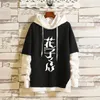 Anime Toilet-Bound Hanako-kun Hanako Kun Hoodies Pullover Cosplay Costume Hooded Sweatshirt Unisex Outerwear Y0809