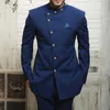 2 pezzi Jodhpuri abiti da uomo slim fit 2021 smoking da sposa per lo sposo giacca di moda maschile con pantaloni nuovo arrivo X0909
