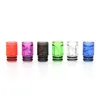 Spiral Drip Tip 510 810 Helical Smoke Tips for Atomizers TFV8 TFV12 E Cigarette Airflow Mouthpiece Smoking Accessories