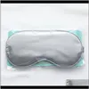 Imitated Silk Travel Eyepatch Nap Patch Rest Blindfold Cover Sleeping Night Eyeshade With Bag 10Pcs Gboyg Masks Coslz7946387