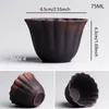 Mokken Creatieve Retro Keramische Theekopjes China Porselein Teacups Chinese Big Bowl Coffee Lepels voor Thuis