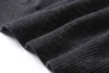Hommes pull hiver polaire épais demi fermeture éclair col haut chaud pull qualité mince tricot laine designer tricot pulls décontractés zip marque sweat-shirt en coton taille asiatique sa