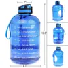 3.78 ml Sport Big Gallon Bouteille D'eau Avec Filtre Net Infuse De Fruits Sans BPA Mes Boissons Bouteilles En Plein Air Gym Randonnée HH21-439