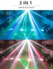 DMX RGBW LEDレーザーストロボディスコDJビームスポットステージ照明効果パーティーダンスクラブの結婚式の蝶の光