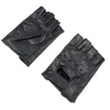 Männer Rutschfeste Leder Schafe Moto Fingerlose Handschuhe Halbfinger Hohe Qualität Luvas Fahren Training Fitness Guantes 2110267688490