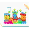 82 pz Varietà elettrica per bambini Building Blocks Assemblare l'ingranaggio elettronico Splicing Assemblaggio Jigsaw Puzzle Plastica Giocattoli