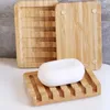 13x9x1.7cm Bambu sabão sabonetes sabonetes suporte de bandeja placa de banho prato de banho gcb14493