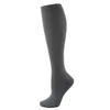 wholesale Nylon compression knee high socks outdoor sports running care marathon stockings women and men