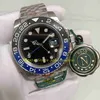 6 Color Real Po N Factory Watch 904L Steel Watch Mens 40mm 126710blnr Sapphire Ceramic Bezel 126710 Black Dial 126719 NoobF Eta342l