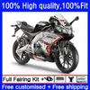 Injektionsfeedningar för Aprilia RSV 1000 R RSV1000R Mille 13NO.27 RSV-1000 RSV1000 R RR 09 10 11 12 13 14 15 Vit BLK Red RSV1000RR 2009 2010 2011 2012 2013 2014 2015 kropp