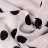 Женские блузки рубашки круглые воротники Camisa точка шифон волна точка длинные рукава рубашка одежда женская мода 2021 женская блузка белый черный