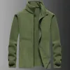 Mannen 6XL 7XL 8XL Militaire Fleece Jacket Shark Skin Soft Shell Vissen Tactische Windjack Jassen Mannelijke Streetwear Bomber Jacks X0621