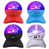 Recarregável sem fio Bluetooth Speaker Fase Light Controller LED Cristal Magic Ball Ball Lights DJ Club Disco Party Iluminação USB / TF / FM