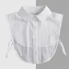 Arco legami Donne Stand Formali Collari finti per camicia di risvolto da uomo Staccabile Estate Bianco Autunno Autunno False Female Colletto Decorativo