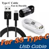 1.2m 4 pies USB Tipo C Cables de carga para Samsung Nota 20 Nota 8 S8 S9 S10 S21 Tipo-C Cable de cable de cable de datos de cargador de carga rápida de carga rápida