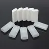 500pcs 15ml Trasparente/Bianco Deodorante Contenitore Lozione Bar 15g Tubo Ovale Twist Tubo Rotondo Balsamo per Labbra
