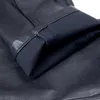 Herenbroek 2021 Skinny Men Black Lederen Broek, Mannelijke Slanke Koreaanse broek