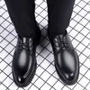 İnek bölünmüş deri ilkbahar sonbahar erkekler iş ayakkabıları konfor resmi sosyal takım elbise ayakkabı ofis iş satıcısı günlük ayakkabı