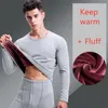 Le sous-vêtement thermique pour hommes femmes Long Johns hiver femmes Thermo chemise + pantalon ensemble chaud épais polaire sous-vêtement thermique 210910