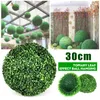 Decoratieve bloemen kransen kunstmatig plastic topiary boom blad effect bal hangende huizen tuin decoratie plant