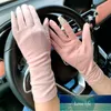 Ny Mode Kvinnors Solskydd Handskar Ladies Sommar Bomull Dot Andningsbar Non-Slip Touch Screen Driving Gloves