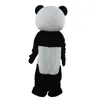 Halloween Panda Mascot Traje de Alta Qualidade Animal Animal Anime Tema Caráter Carnaval Unisex Adultos Outfit Natal Aniversário Dress