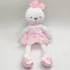 Commercio all'ingrosso 40 cm Coniglio Giocattoli di peluche Animali di peluche Gambe lunghe morbide Orso Giocattolo Bambini Bambino Carino Bambola di peluche Regali di compleanno di Natale