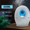 800Ml Air Humidifier USB Ultrasonic Aroma Essential Oil Diffuser Fogger Mist Maker With LED Night Light Home Office Car