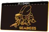 LD4003 Seabee United States Naval 3D Engraving LED Light Sign Wholesale Retail