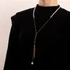 Hoge kwaliteit imitatie barokke parel choker ketting voor vrouwen bruiloft bruids lange tassel trui kettinghals sieraden