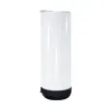 US Warehouse Small Pack 20oz Sublimation Bluetooth -динамик Tumbler 9ps Blank Design Cup Белый портативные беспроводные динамики путешествия кружка умная музыка