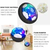 Rechargeable with LED Light Goal Air Power Hover Soccer Ball Toys Floating Football Indoor Outdoor Sports Game Kids Toy