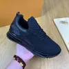 Senaste ankomst Fashion Luxury Men Sneakers Mesh Gaze Suedes Sole Circle Flower Designer Storlek 38-46 Model MKJ21254