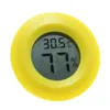 Mini Round Thermometer Hygrometer Instrument Praktisk Digital Inomhus Hygrometrar LCD Display Temperatur Mätmätare Akvariummätare Termometrar