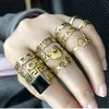 Paare Titan Stahl Anzug Edelstahl Ring 18 Kgold Liebe Pfirsich herzförmige Accessoires Ring Set Ringe Schmuck