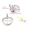 Stainless Steel Small Male Chastity device Adult Cock Cage With Curve Cock Ring Sex Toys Bondage Chastity belt A224-1 P0826