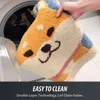 Shiba Inu Cartoon Deur Mat Bad Rug Antislip Water Absorptie Douche Home Dog Tapijt Toilet Deur Badkamer Anti-Skid Pad 2111109