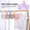Hangers & Racks Child Clothes Rack Closet Organizer Hanger Rangement Holder Toddler Baby Coat Plastic Hook Drying