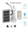 BLS 60 20RC 7W Portable Bulb-shape Solar Power Light for Camping - White S