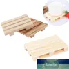 1 Piece Wooden Small Tray Mini Pallet Beverage Coasters Insulation Pad Cup Coaster Pot Holder Mat Soap Holder Factory price expert design Quality Latest Style