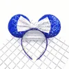 bandeau de souris à paillettes européen et américain arc accessoires pour cheveux enfants oreilles carte haute