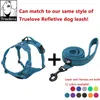 Truelove Reflective Pet Puppy Large Dog Harness per cani di piccola taglia No Pull Vest Strap Pitbull Pug Beagle bull terrier 211022