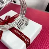 Luxury Fashion Bracelet Double Ring Nail with Ring Copper Zircon Bracelet Wedding Party Dubai Jewelry B0880 Q0720