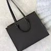 Sólido em relevo totes saco de compras de luxo grande capacidade alça de couro genuíno bolsas moda lona bolsa de ombro para mulheres senhora bolsa designer saco impressão