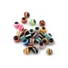 Cuentas espaciadoras redondas de bola de ojo malvado de resina Multicolor para fabricación de joyería, pulsera, collar, accesorios DIY, 1000 Uds.