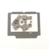 Display Proteção Painel Cobertura de tela de plástico Lente e botão Conjunto para GBA SP Gambay Advance SP Protetor LCD com botões Kit DHL FedEx EMS Navio grátis