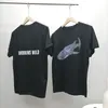 HipHop Kültürü 3D Mektup Nakış T-shirt Erkek Kadın Çiftler Yaz En Kaliteli Paris Sokak Tee Erkek giyim Rahat Kısa Kollu jumper